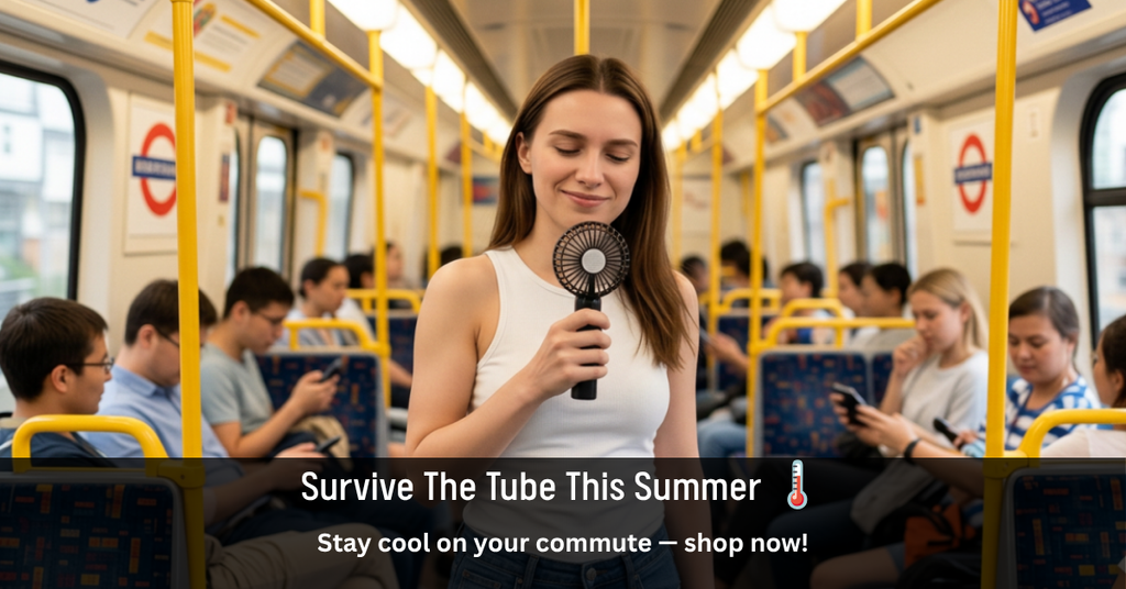 CoolCarry Portable Handheld Fan