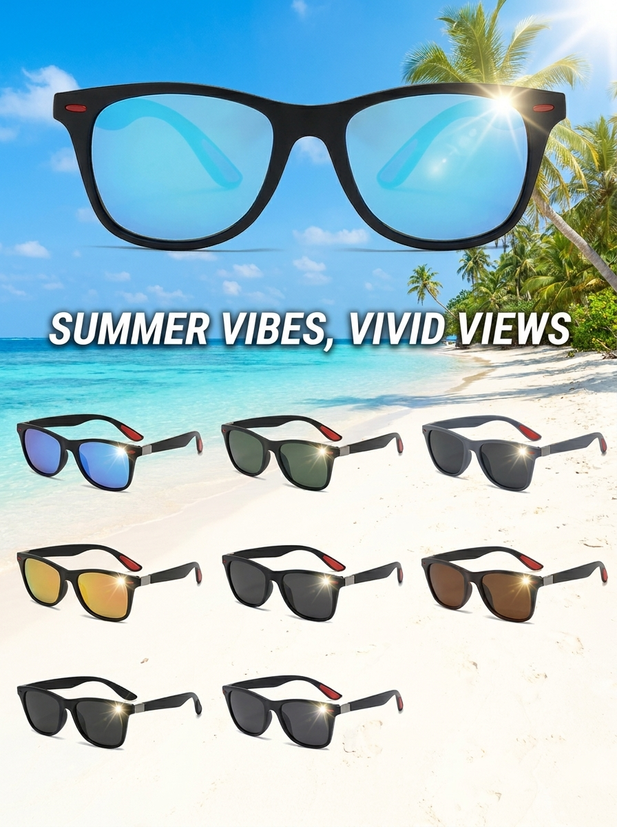 CoolCarry Night Vision Driving Glasses — Anti-Glare, Polarised Lenses for Day & Night